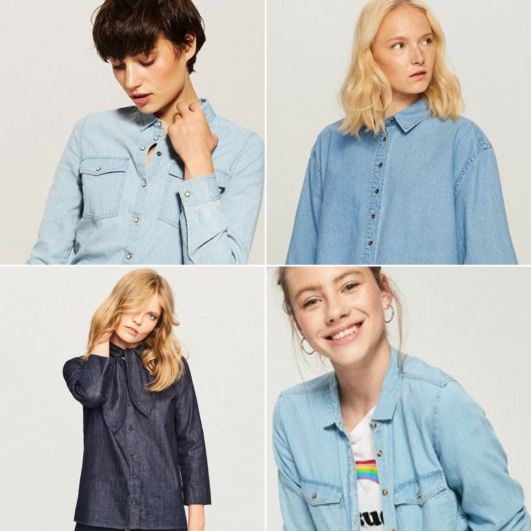 Top 5 stylizacji z koszulą jeansową damską